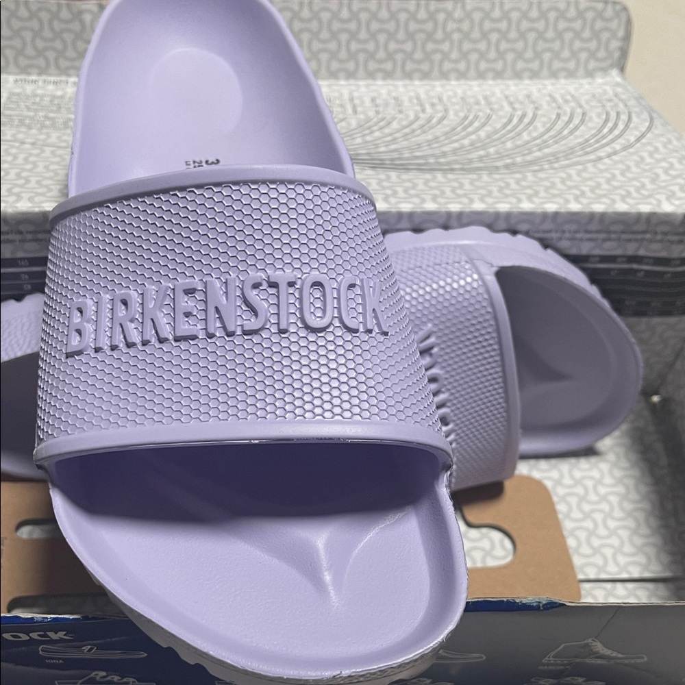 Birkenstock Women's Barbados EVA Slide Sandals - Lavender - Picture 7 of 7